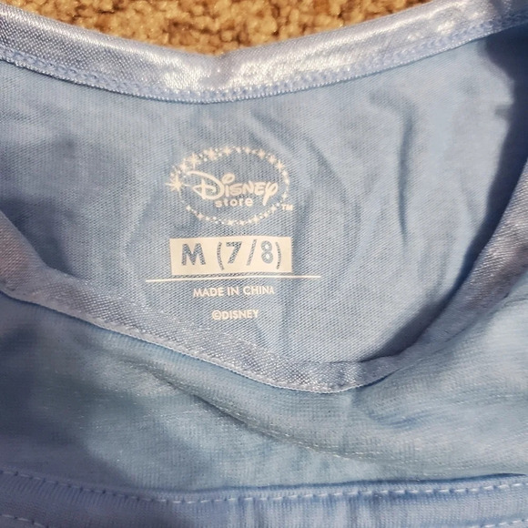 Disney Store Princess Cinderella Girls Nightgown Pajamas M 7/8 - Picture 9 of 10
